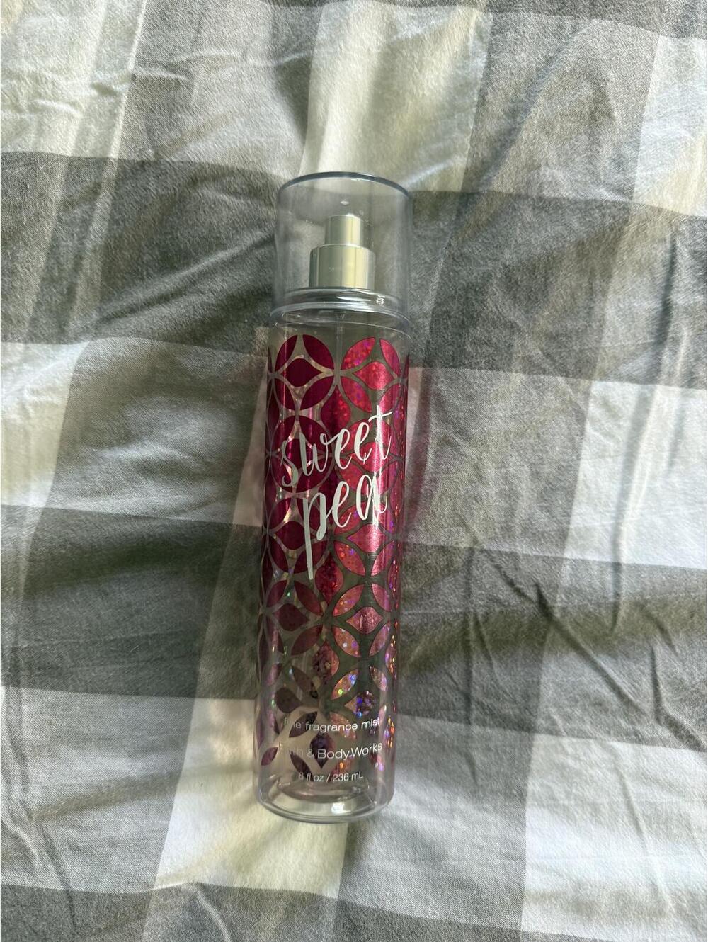Bath & Body Works Sweet Pea Fine Fragrance Mist *Retired Bottle*